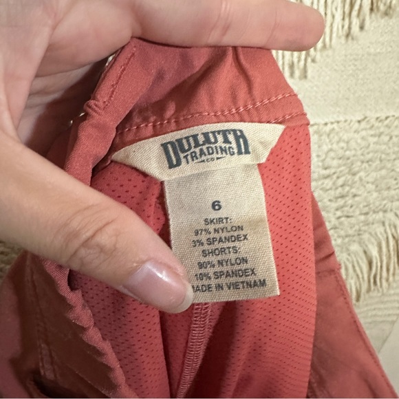 DULUTH dusty pink Dry on the Fly Improved skort 6 - Picture 9 of 10